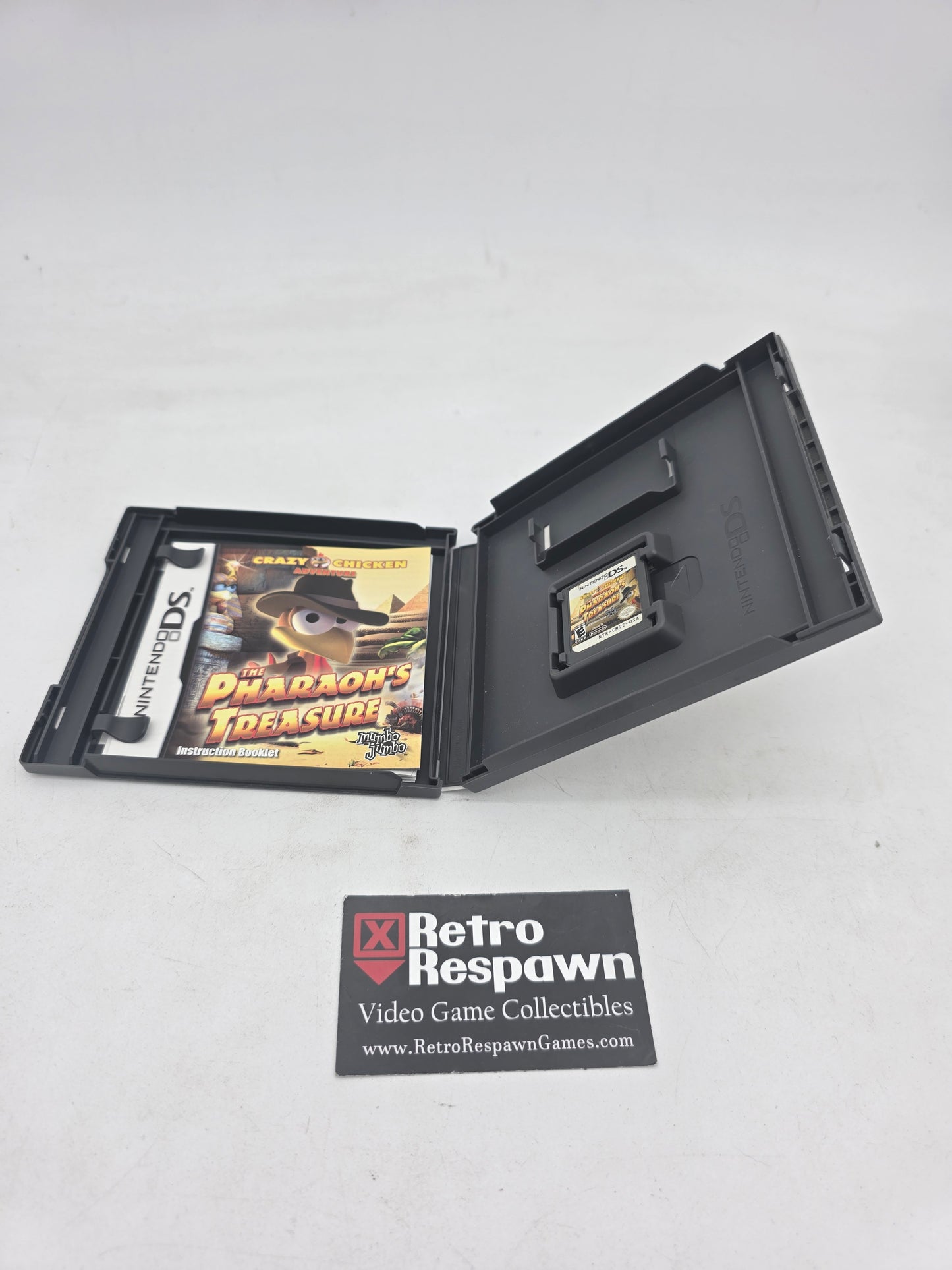 Crazy Chicken: The Pharaoh's Treasure - Nintendo DS (Complete)