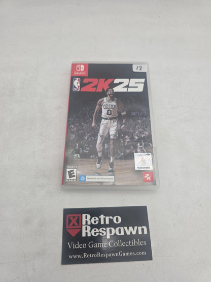 Nba 2k25 - Nintendo Switch (Complete)