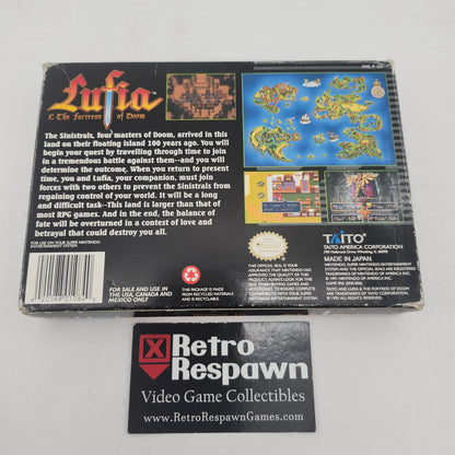 Lufia and The Fortress of Doom - Super Nintendo (Complete)
