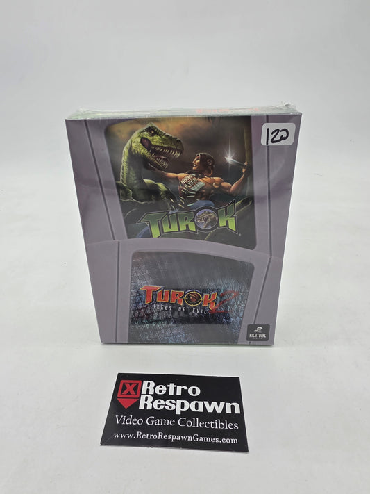 Turok & Turok 2 Double Pack - Playstation 4 (Sealed)