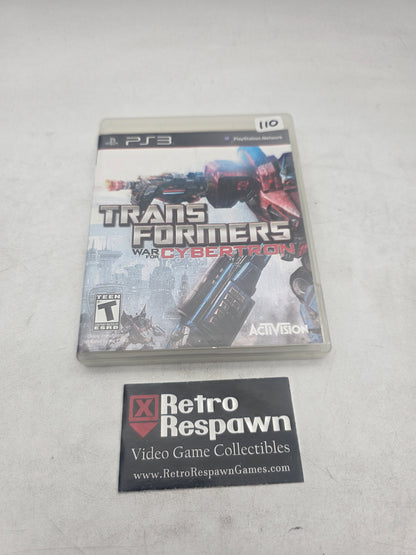 Transformers: War for Cybertron - Playstation 3 (Complete)