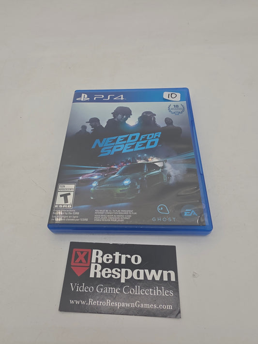 Need for Speed - Playstation 4 (Complete)