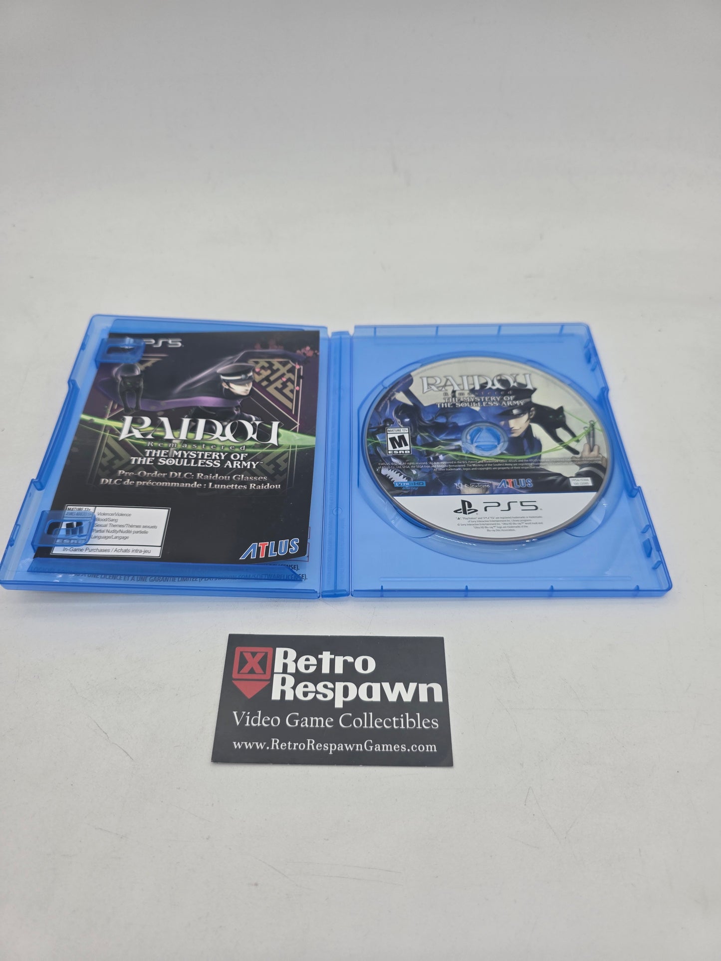 Raidou Remastered: The Mystery of the Souless Army - Playstation 5 (Complete)