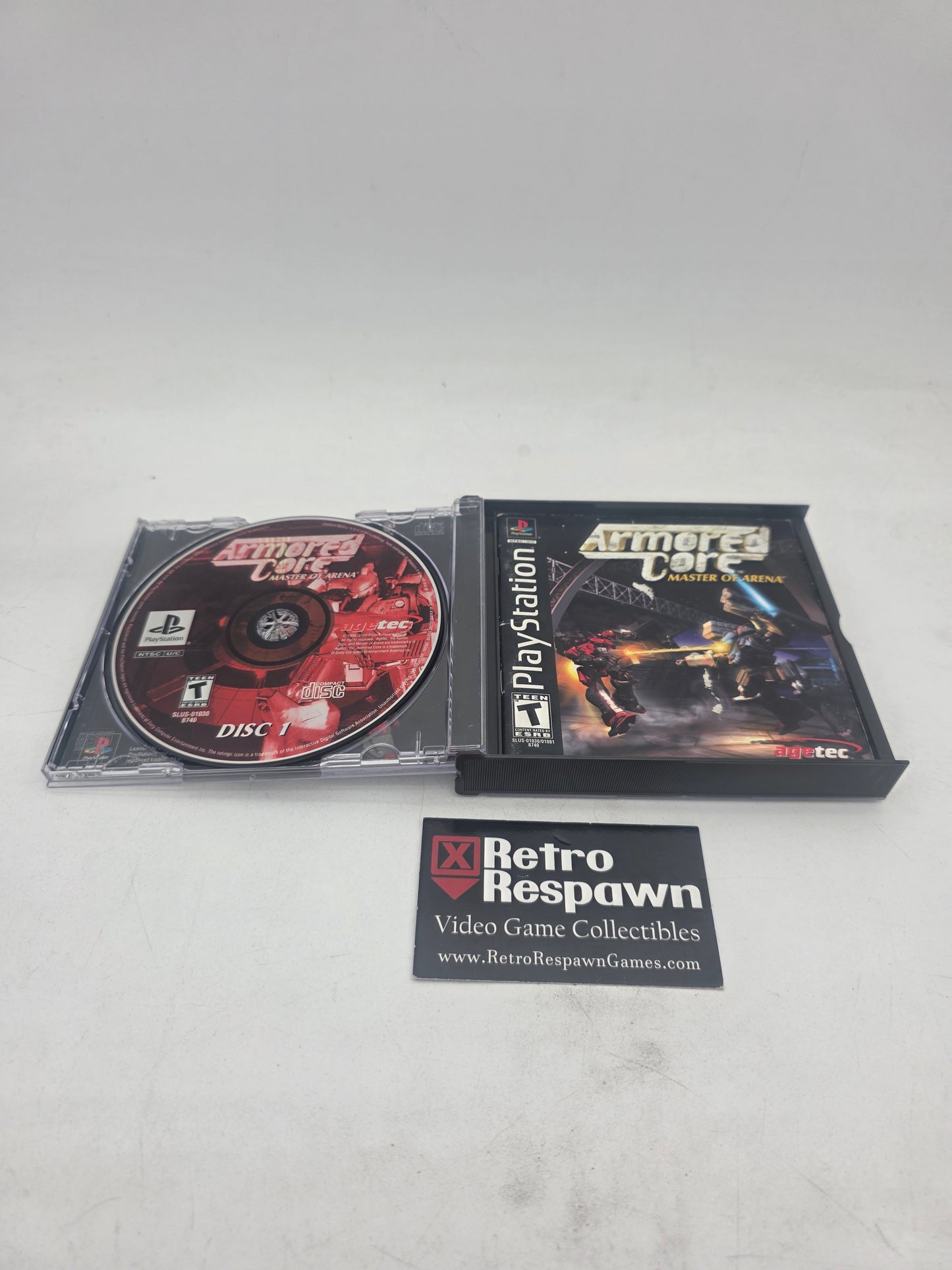 Armored Core Master of Arena - Playstation (Complete)