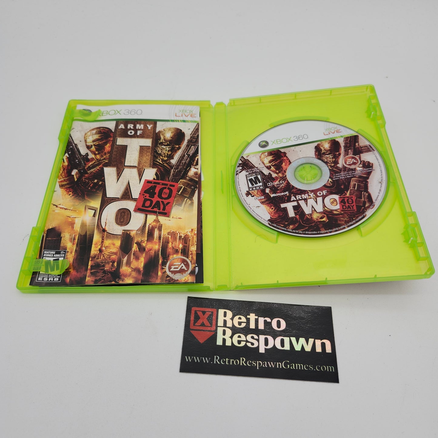 Army of Two: The 40th Day - Xbox 360 (Complete)