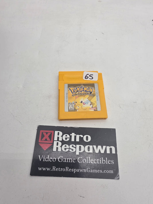 Pokemon Yellow - GameBoy (Game Only)