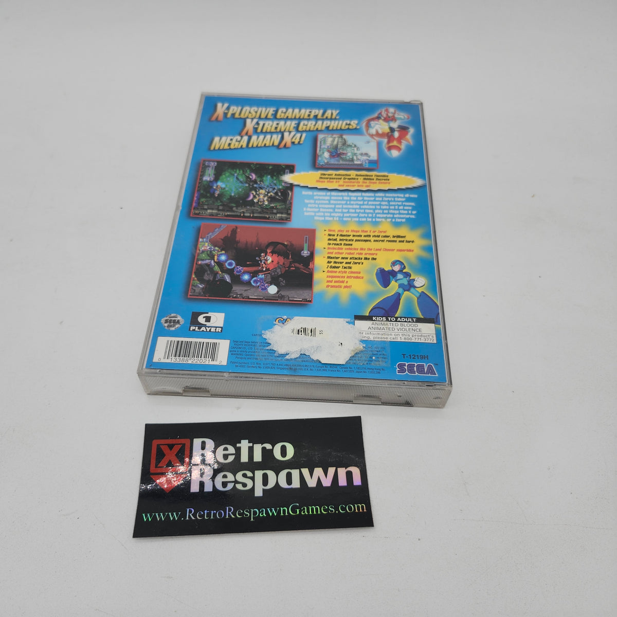 Mega Man X4 - Sega Saturn (Complete)