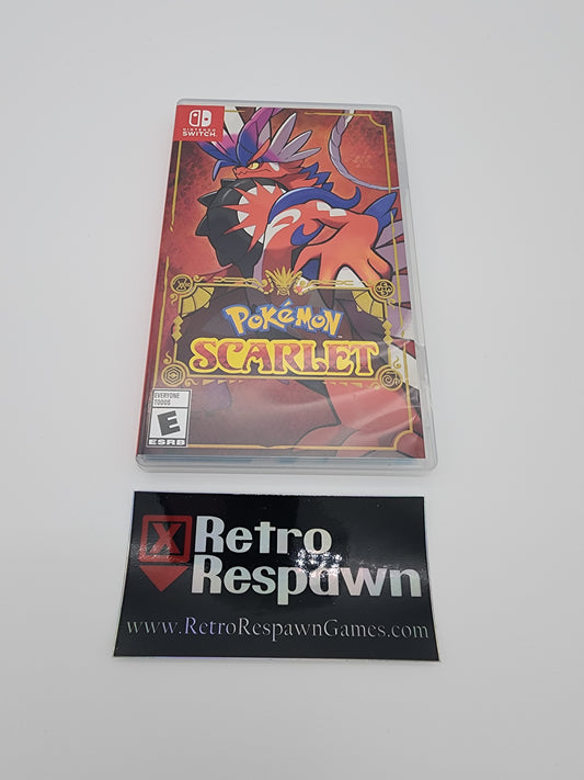 Pokemon Scarlet - Nintendo Switch (Complete)