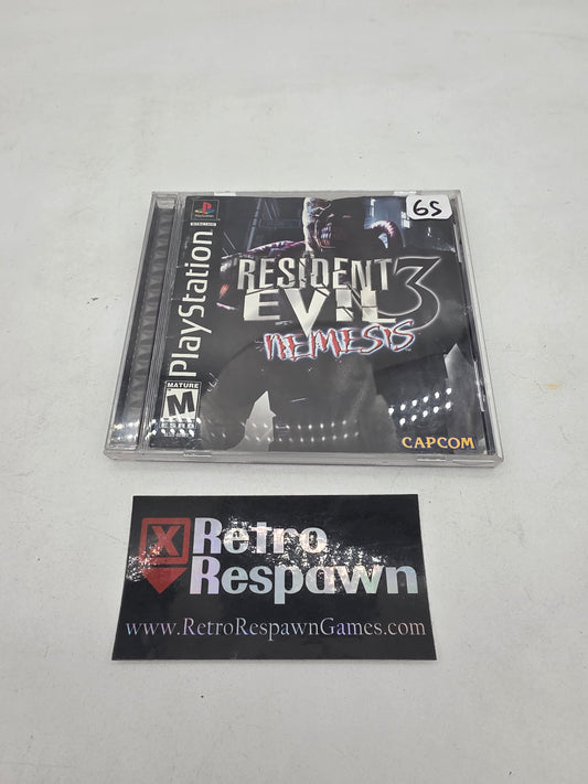 Resident Evil 3 Nemesis - Playstation (Complete)