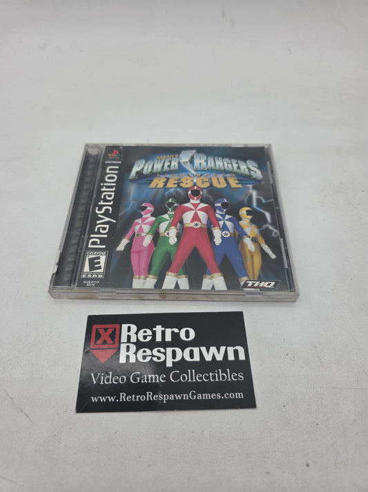 Power Rangers Lightspeed Rescue - Playstation (Complete)