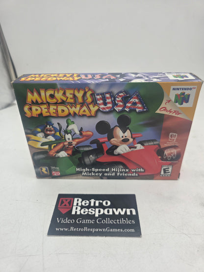 Mickey's Speedway USA - Nintendo 64 (Complete)