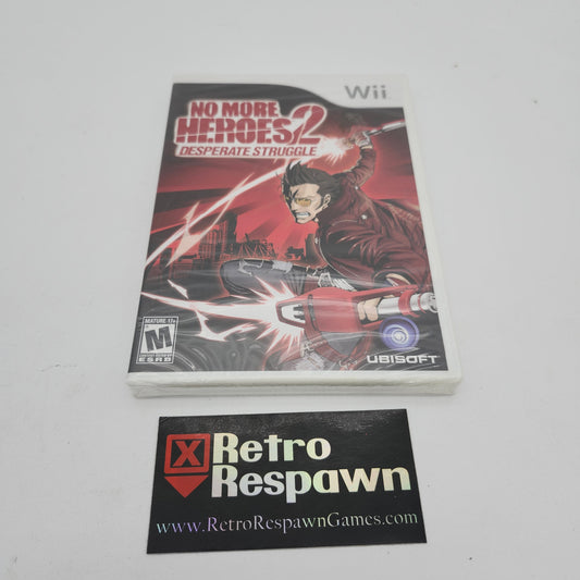 No More Heroes 2: Desperate Struggle - Wii (Sealed)