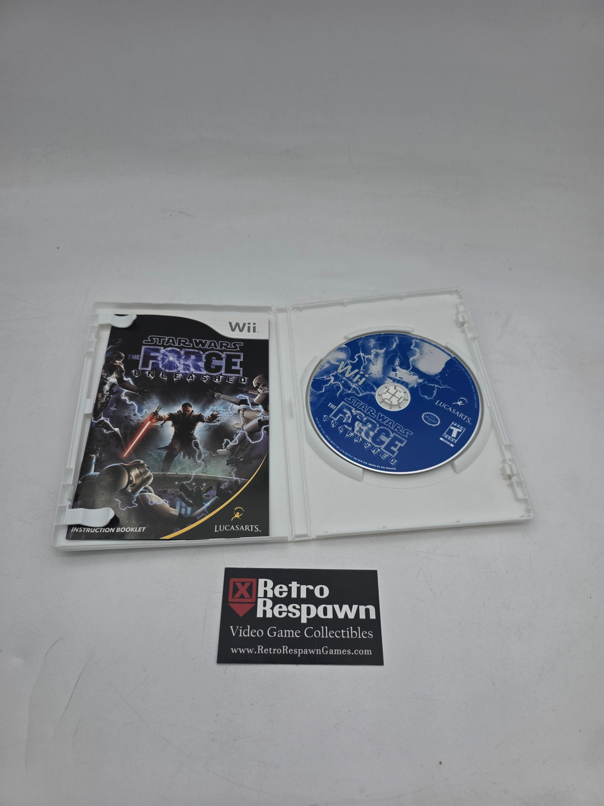 Star Wars The Force Unleashed - Wii (Complete)