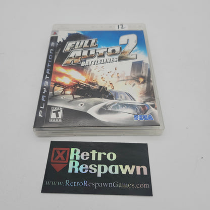 Full Auto 2 Battlelines - Playstation 3 (Complete)