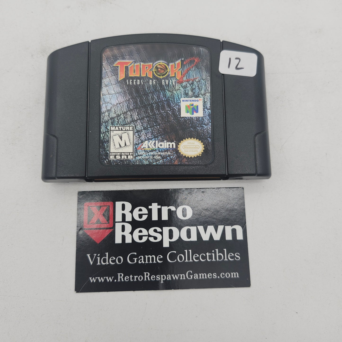 Turok 2 Seeds of Evil - Nintendo 64 (Game Only)
