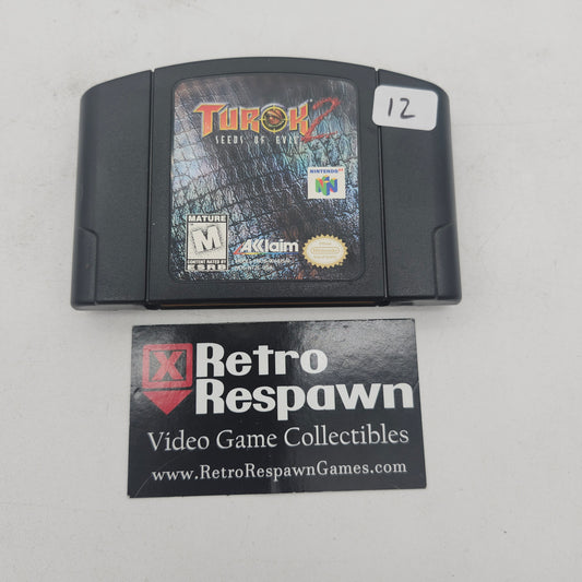 Turok 2 Seeds of Evil - Nintendo 64 (Game Only)