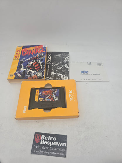 Cosmic Carnage - Sega 32X (Complete)