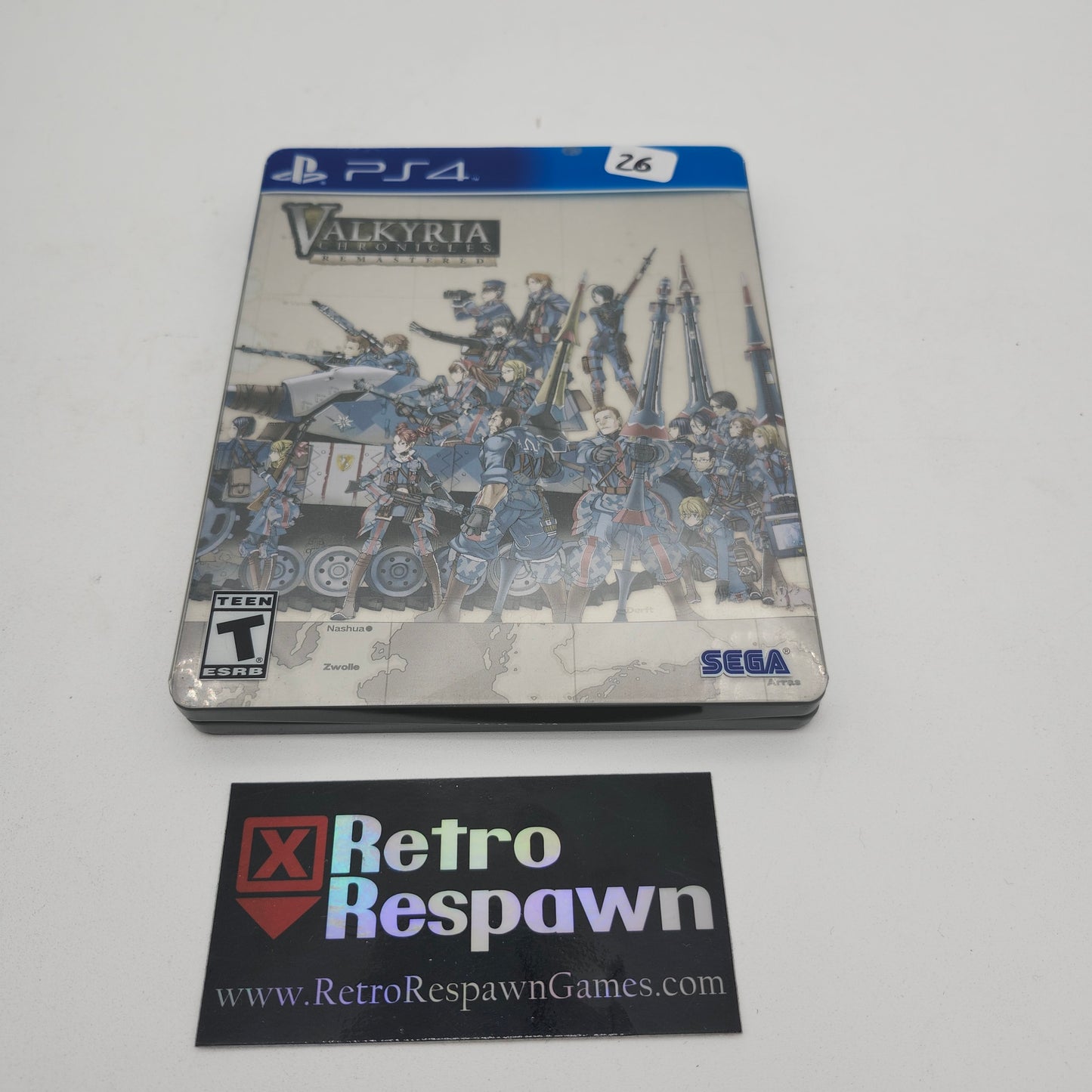 Valkyria Chronicles Remastered [Steelbook Edition] - Playstation 4 (Complete)