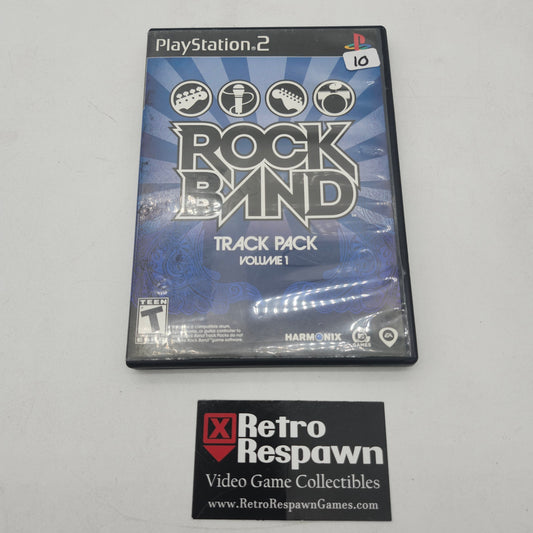 Rock Band Track Pack Volume 1 - Playstation 2 (Complete)