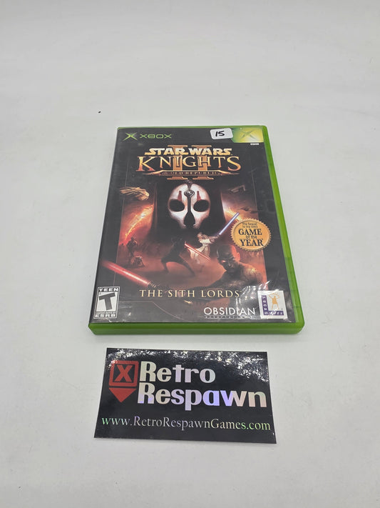 Star Wars Knights of the Old Republic II - Xbox (Complete)
