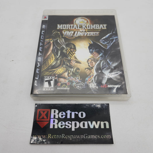 Mortal Kombat vs. DC Universe - Playstation 3 (Complete)