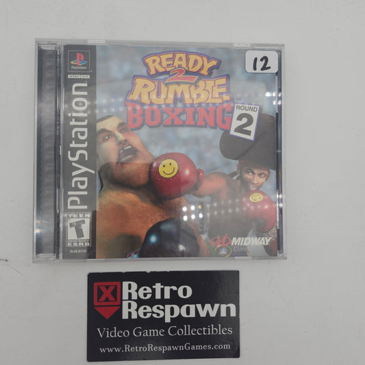 Ready 2 Rumble Boxing Round 2 - Playstation (Complete)