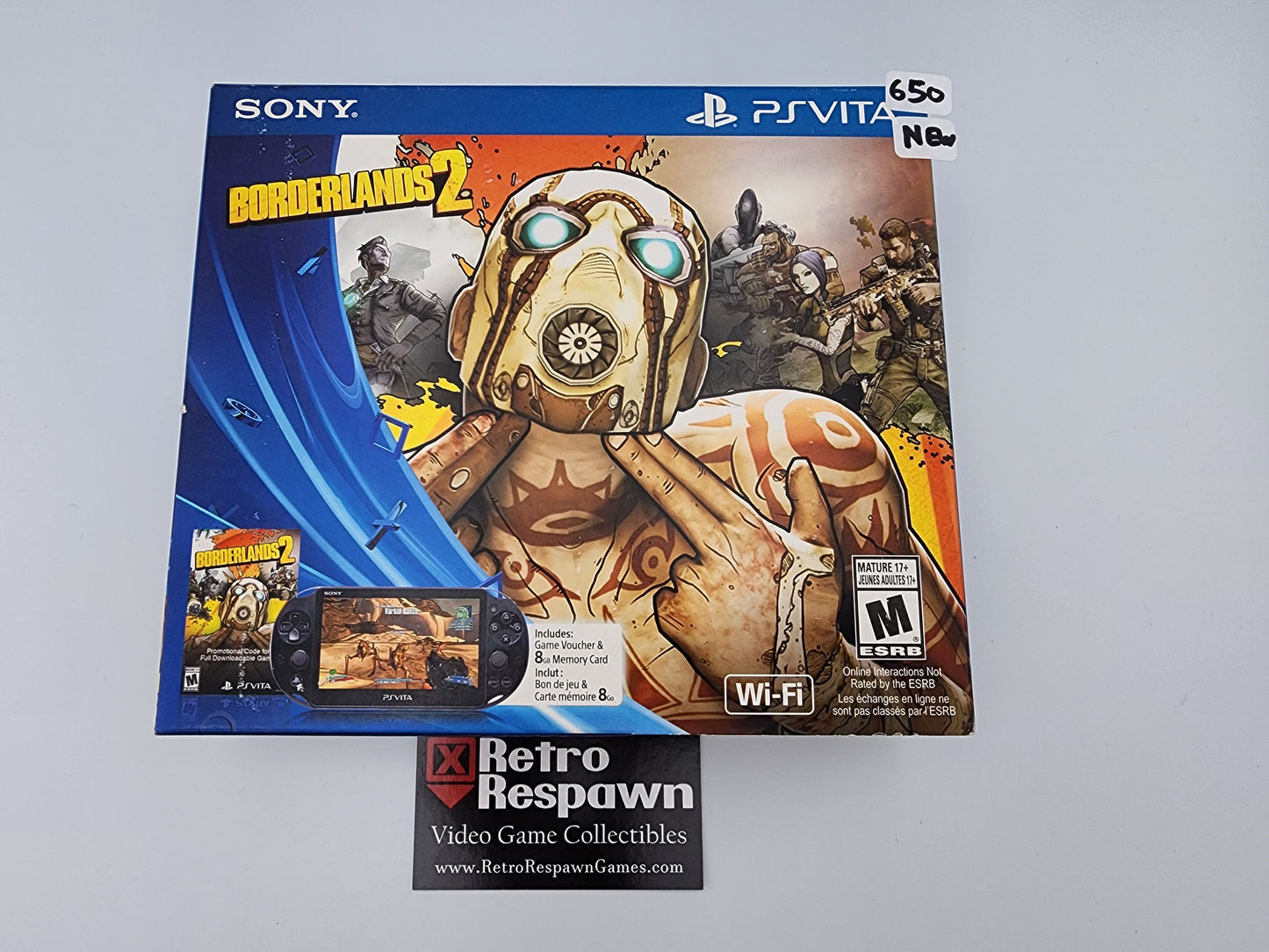 Borderlands 2 PS Vita Console and Game Bundle - Black PCH-2001 (NEW)