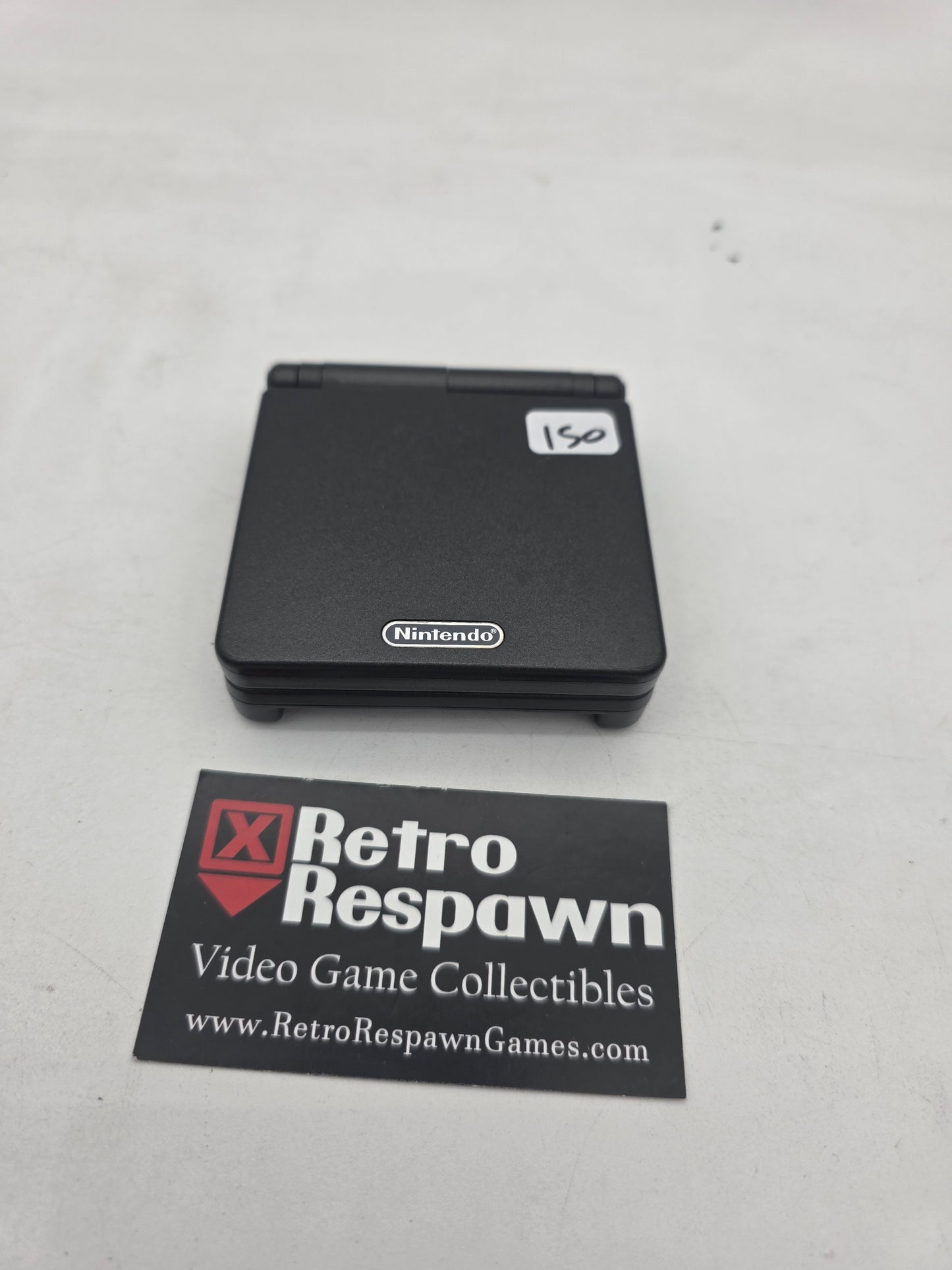 Reshelled Graphite Gameboy Advance SP [AGS-101] - GameBoy Advance (Console + Charger)