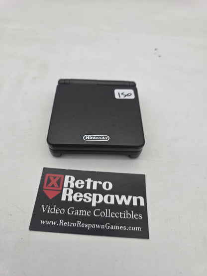 Reshelled Graphite Gameboy Advance SP [AGS-101] - GameBoy Advance (Console + Charger)