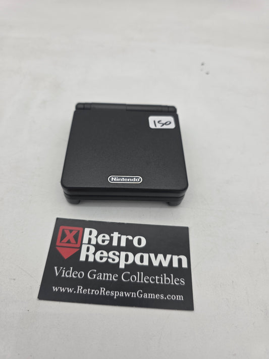 Reshelled Graphite Gameboy Advance SP [AGS-101] - GameBoy Advance (Console + Charger)