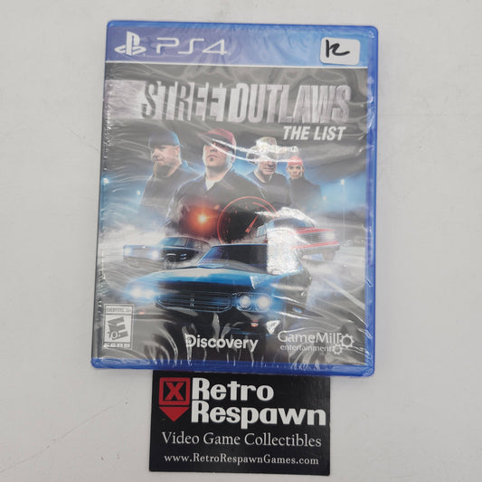 Street Outlaws: The List - Playstation 4 (Sealed)