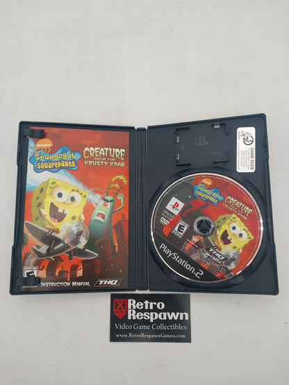 SpongeBob SquarePants Creature from Krusty Krab - Playstation 2 (Complete)