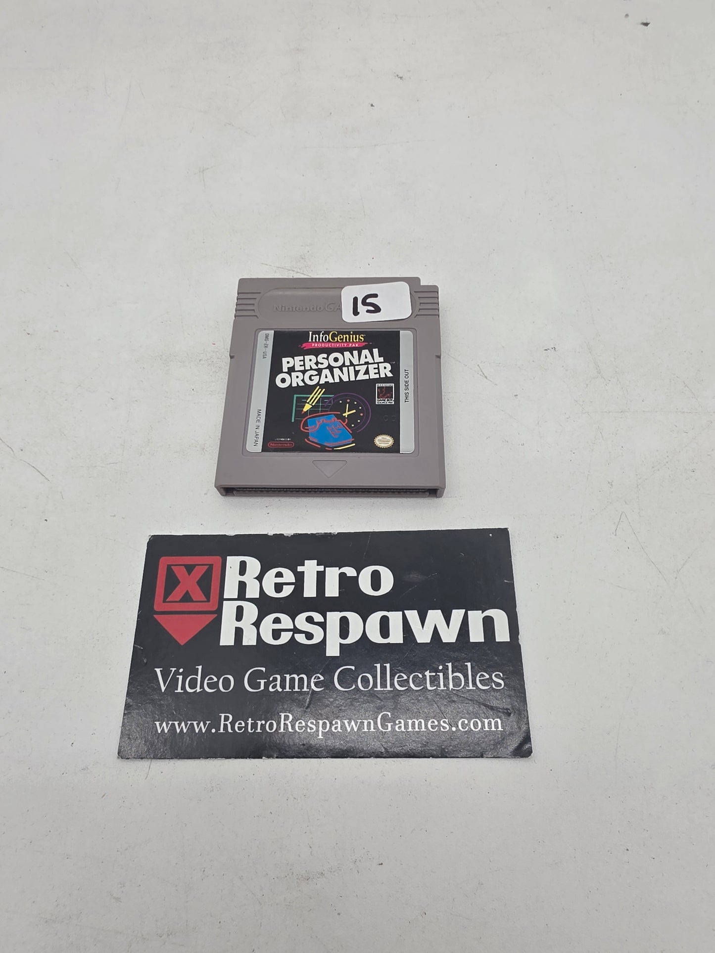 Personal Organizer & Phone Book - GameBoy (Game Only)