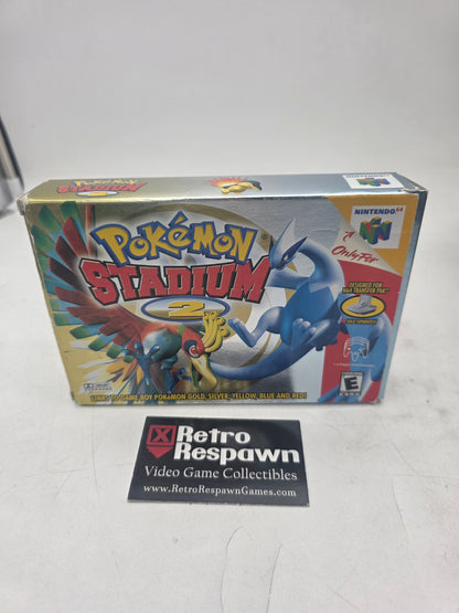 Pokemon Stadium 2 - Nintendo 64 (Complete)