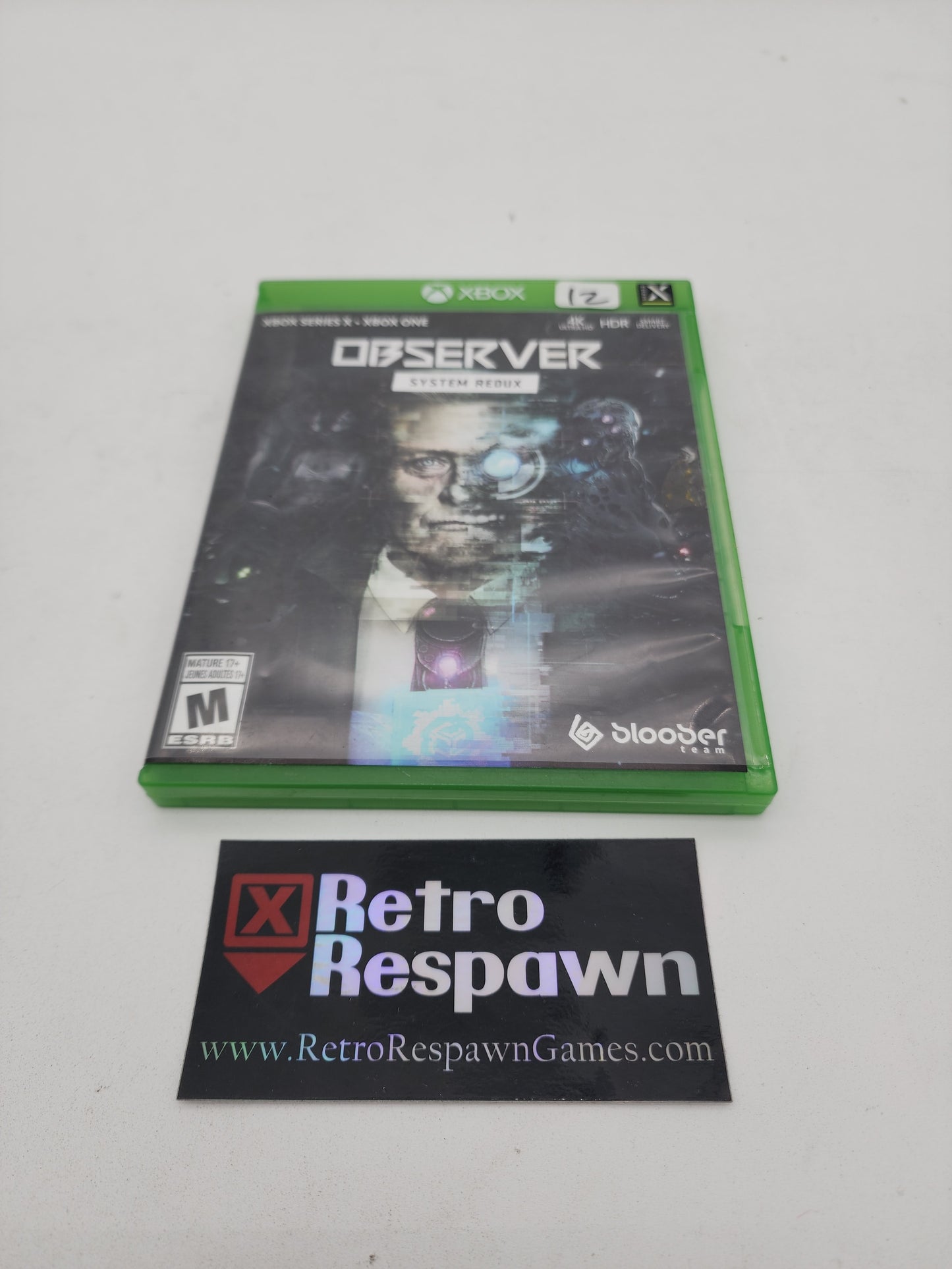 Observer: System Redux - Xbox Series X/ Xbox One (Complete)