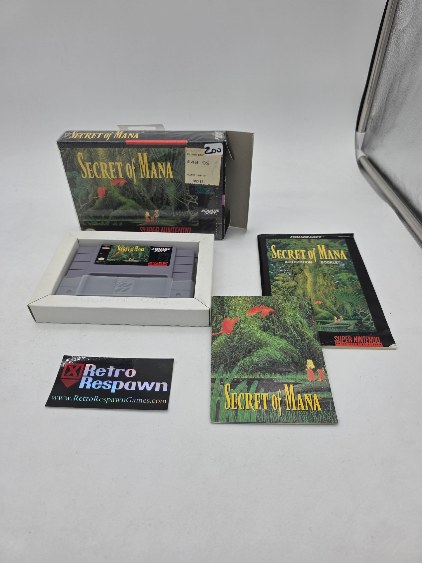 Secret of Mana - Super Nintendo (Complete)