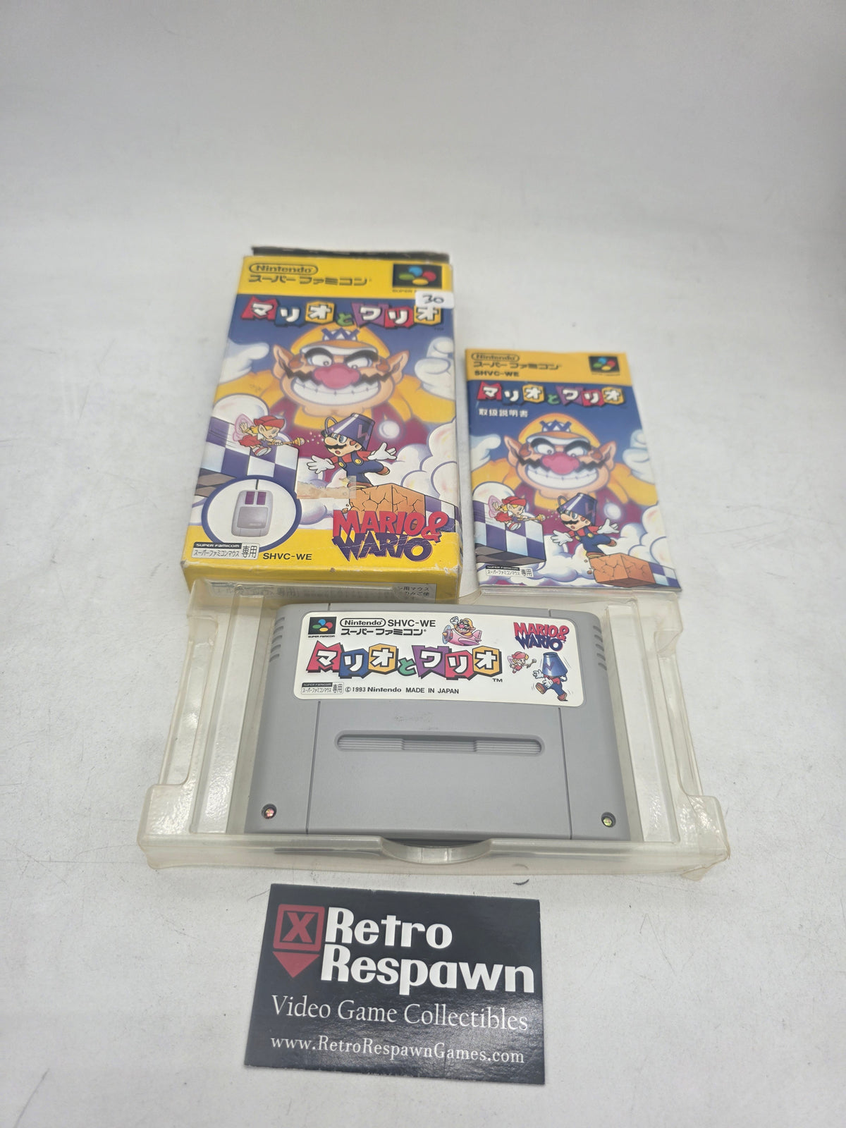 Mario & Wario - Super Famicom (Complete)