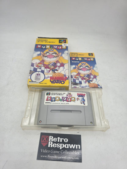 Mario & Wario - Super Famicom (Complete)