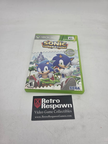 Sonic Generations [Platinum Hits] - Xbox 360 (Missing Manual)