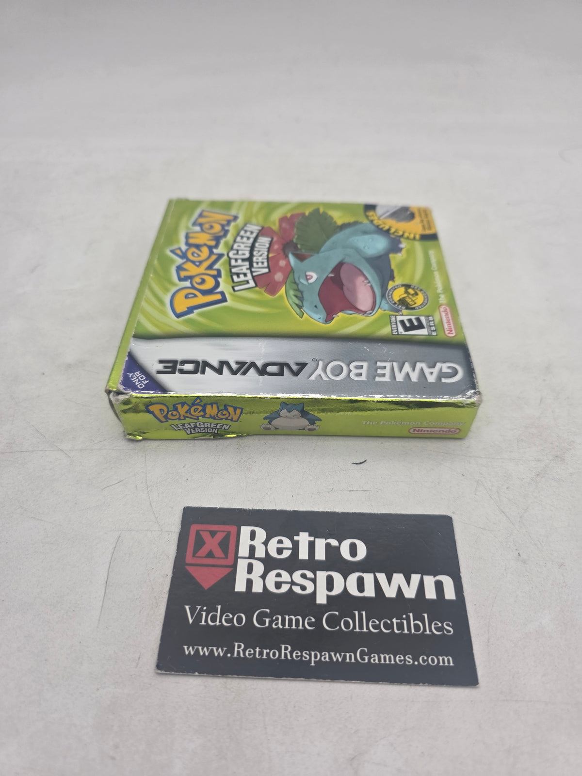 Pokemon LeafGreen Version - GameBoy Advance (Complete/Check Images)
