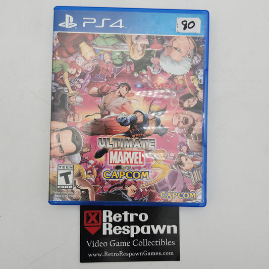 Ultimate Marvel vs Capcom 3 - Playstation 4 (Complete)
