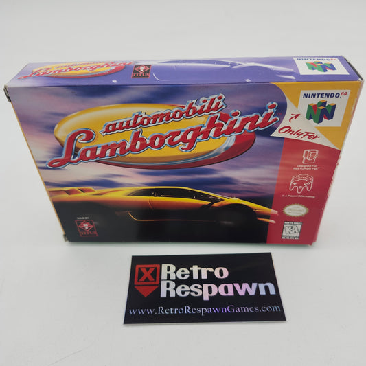 Automobili Lamborghini - Nintendo 64 (Complete)