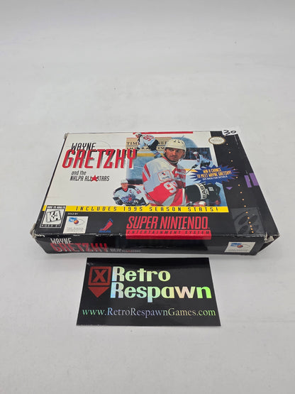 Wayne Gretzky and the NHLPA All-Stars - Super Nintendo (Complete)