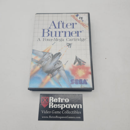 After Burner - Sega Master System (Complete)