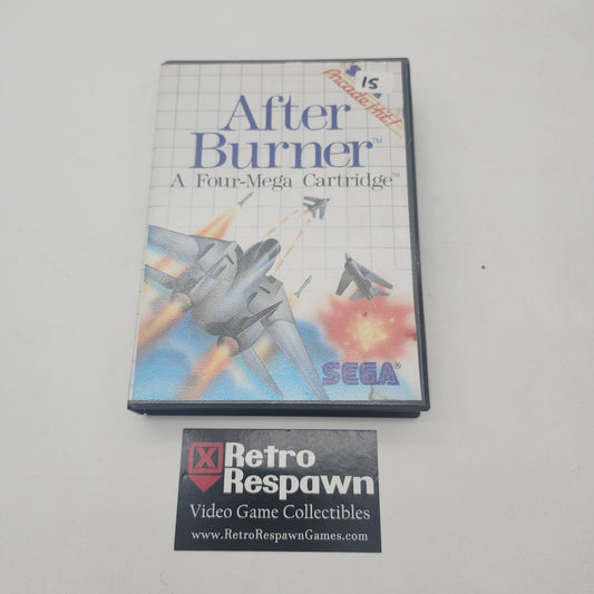 After Burner - Sega Master System (Complete)