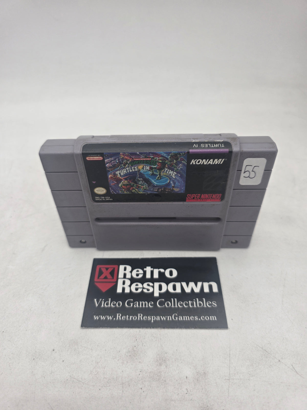Teenage Mutant Ninja Turtles IV Turtles in Time - Super Nintendo (Game Only)