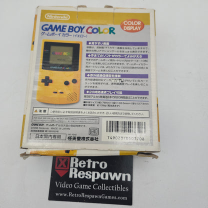 Game Boy Color Yellow - JP GameBoy Color (Complete)