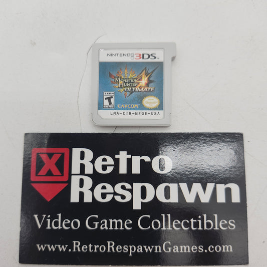 Monster Hunter 4 Ultimate - Nintendo 3DS (Game Only)