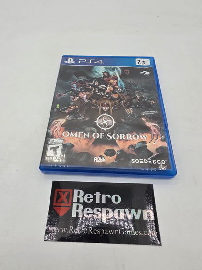 Omen of Sorrow - Playstation 4 (Complete)