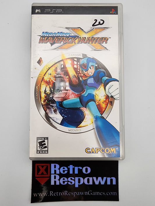 Mega Man Maverick Hunter X - PSP (Complete)
